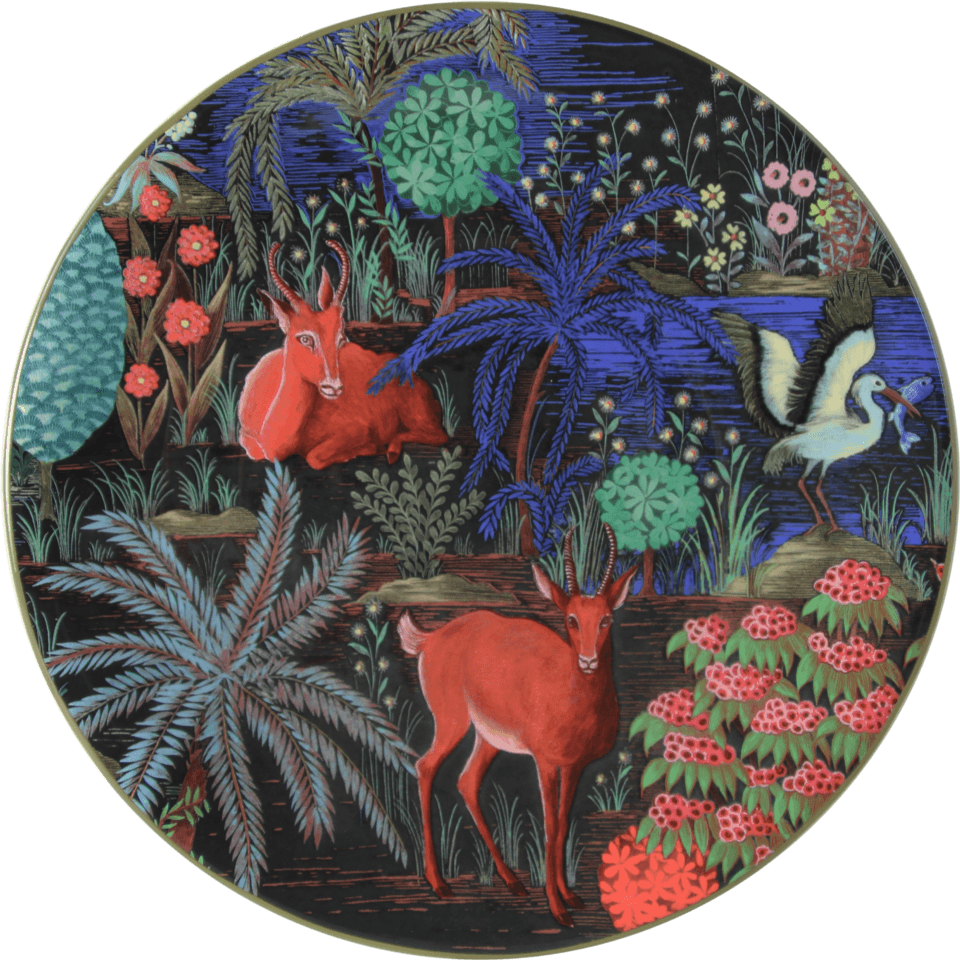 Assorted Dessert Plates, Set of 4