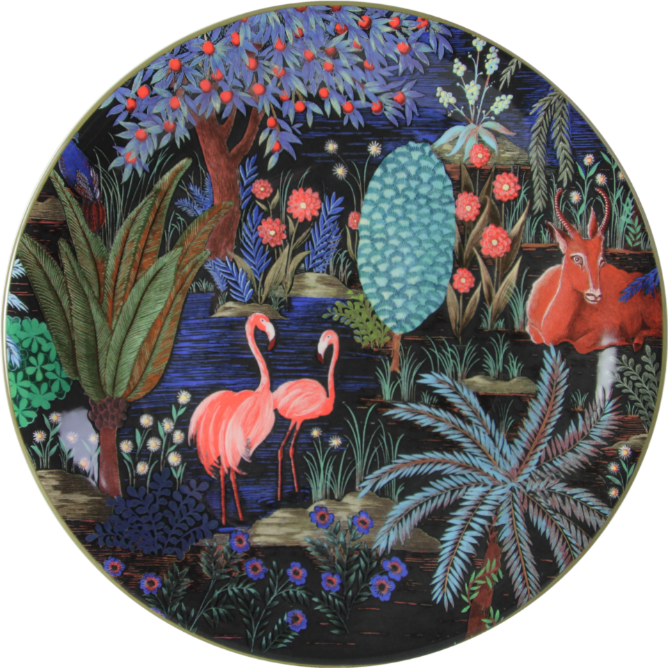 Dessert Plate Flamingo