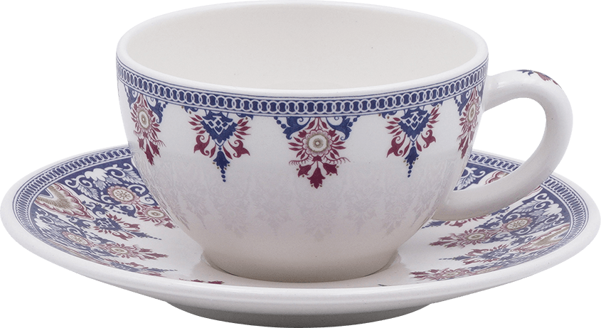 Tea Cups & Saucers, Set of 2