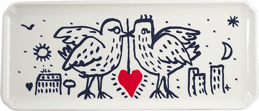 Serving Tray, Oblong