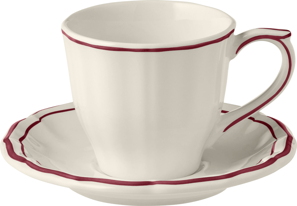 Us Tea Cups & Saucers, Set of 2