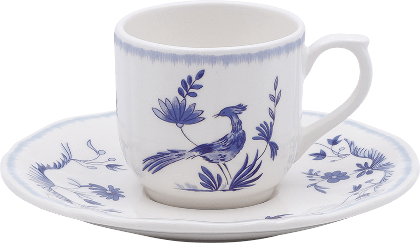 Espresso Cups & Saucers, Set of 2