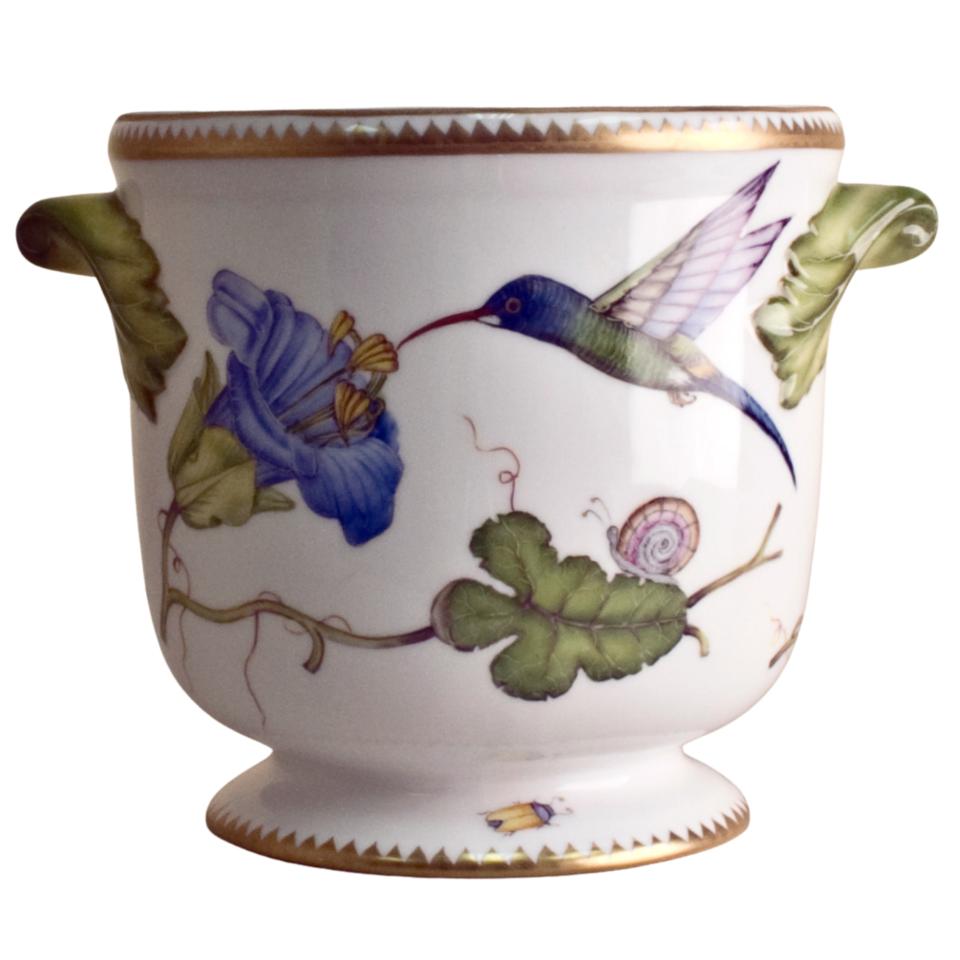 Hummingbird Cachepot