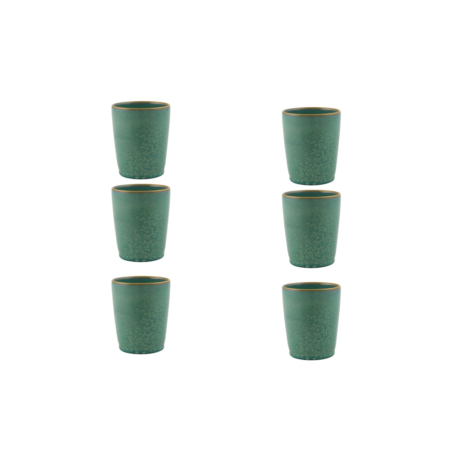 Cup Tall Jade, set of 6