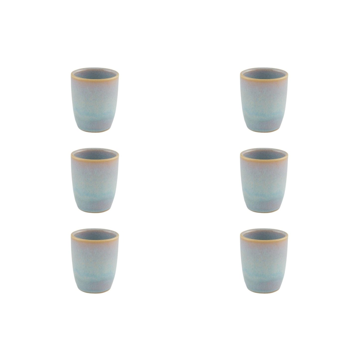 Cup Espresso Moonstone, set of 6