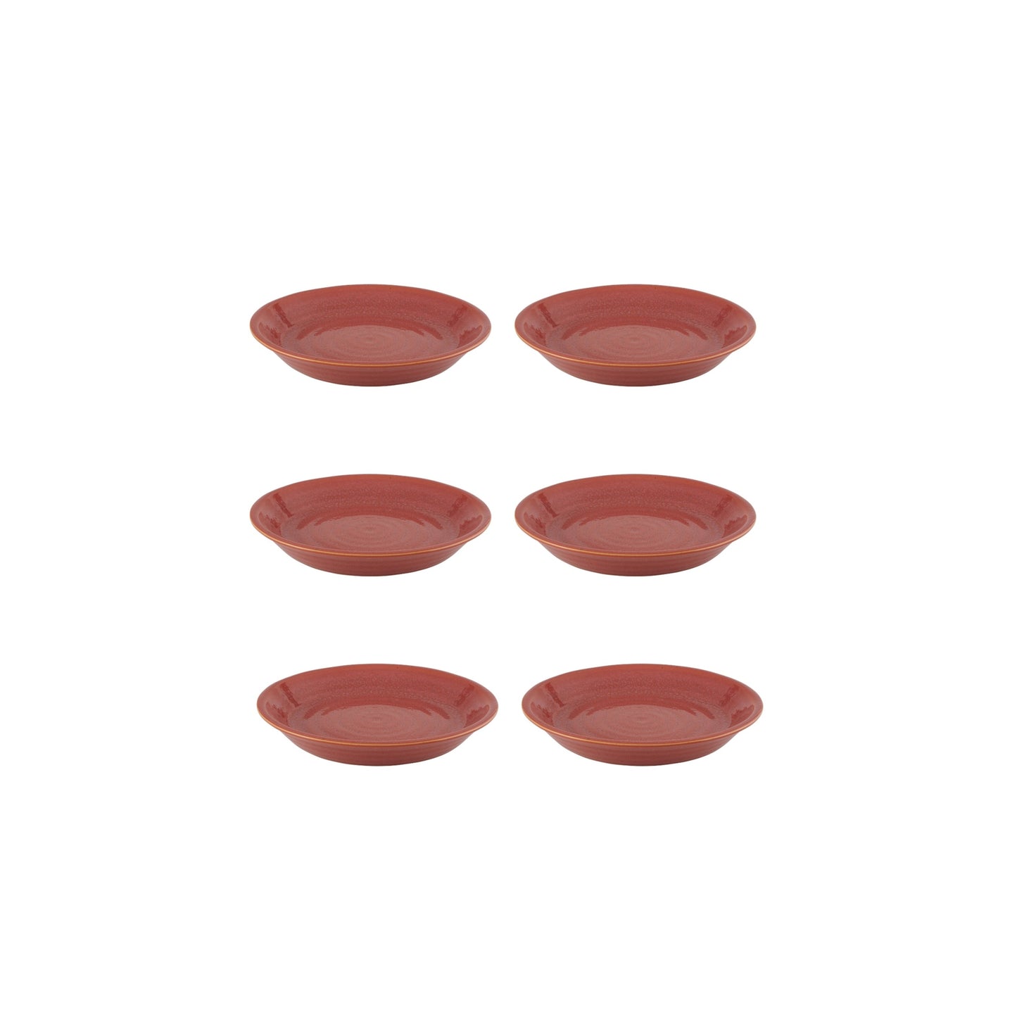 Coral Pasta Plate 11", set of 6