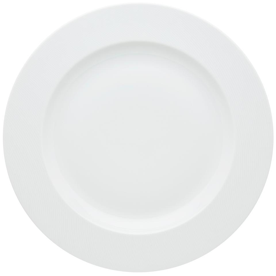 Flat round platter