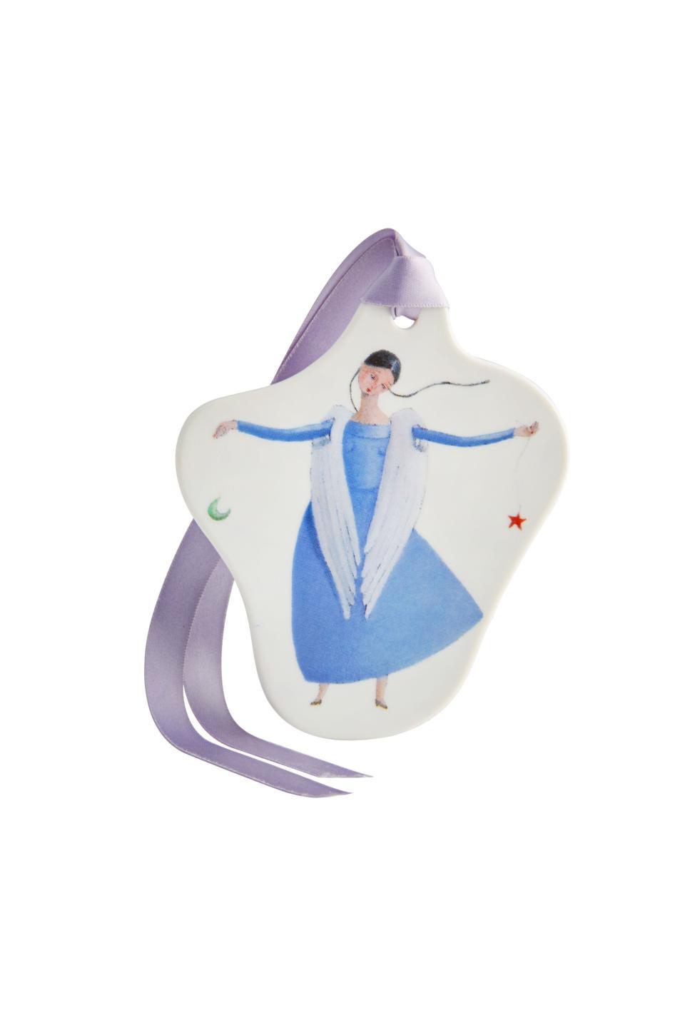 Blue Angel Ornament