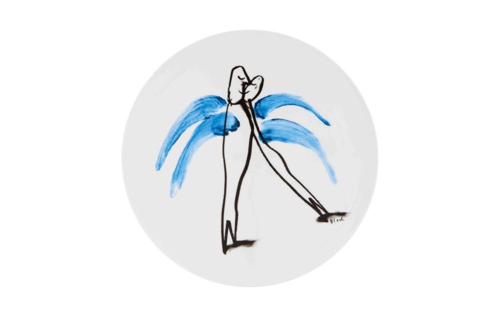 Round Plate By Serge Bloch