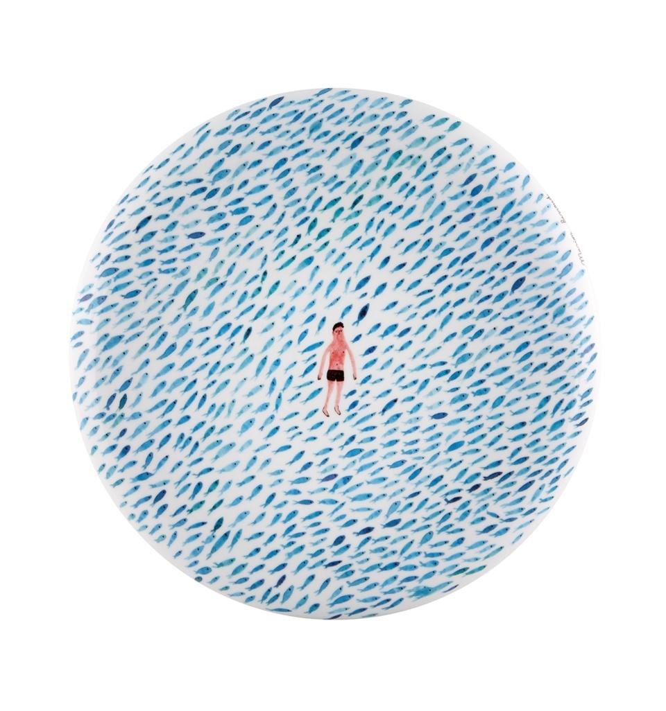 Round Plate By Marion Barraud