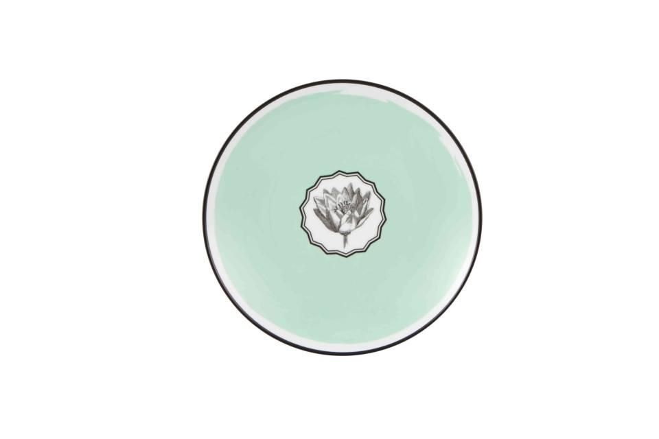 Green Dessert Plate