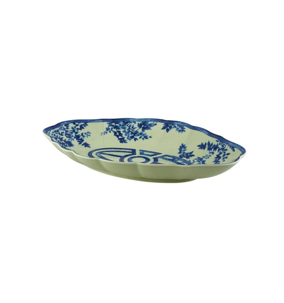 Medium Platter Blue