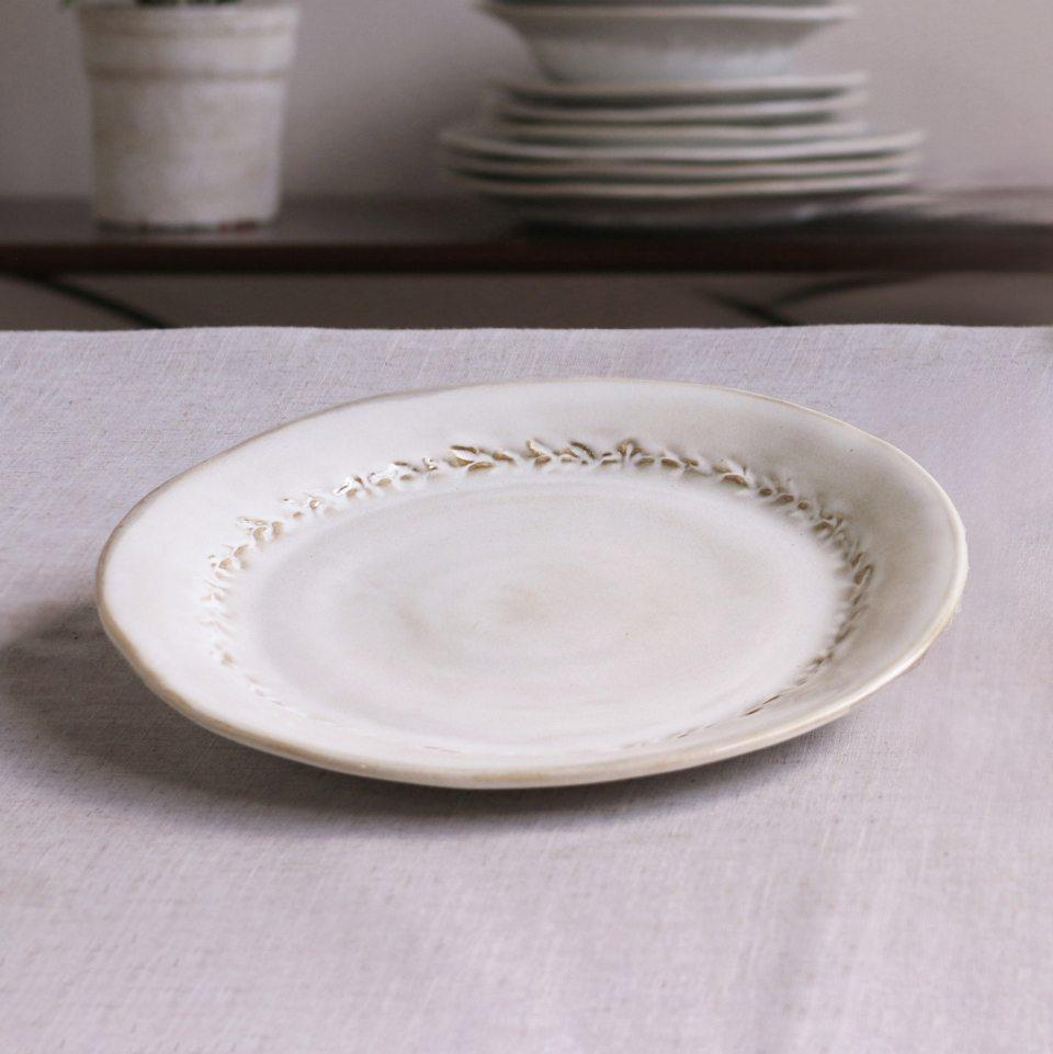 Valentina Dinner Plate Set of 4 (Dusty White)