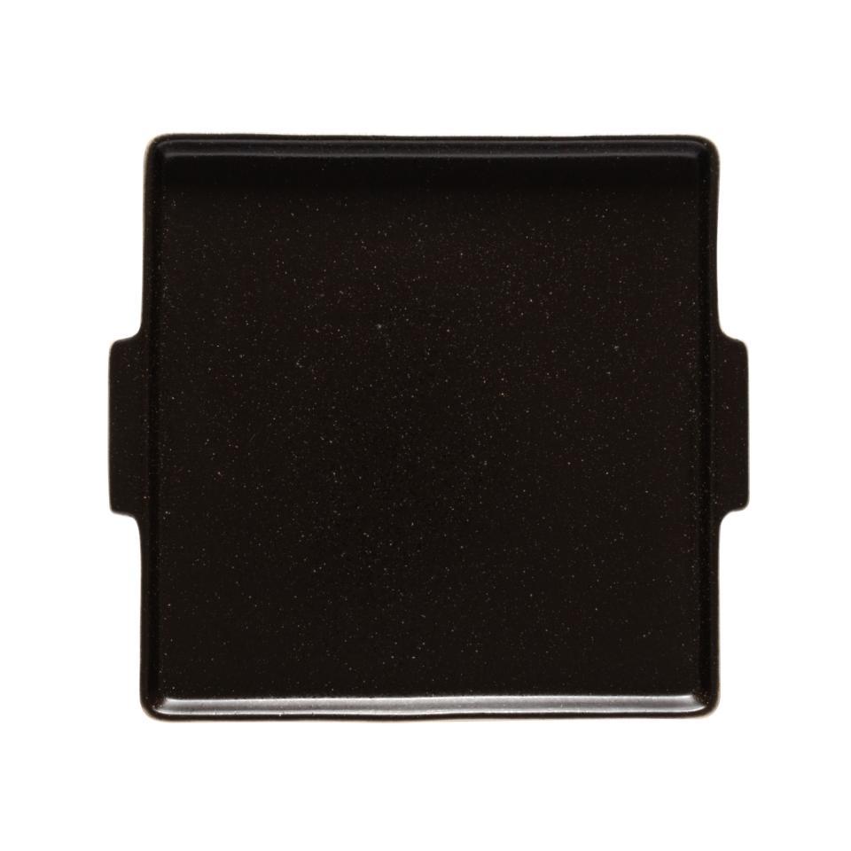 Square Plate/Tray 9", Latitude black