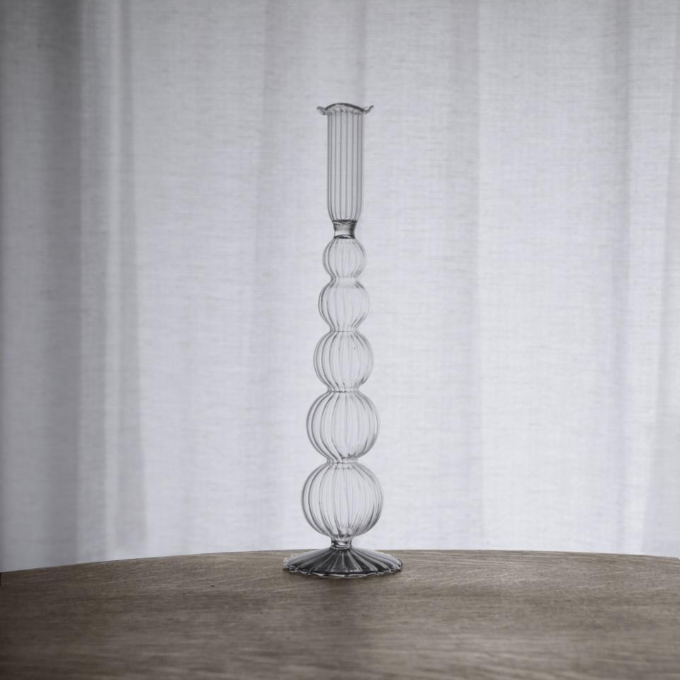 Cambridge Olivia 12" Candlestick Holder Set of 2 (Clear)