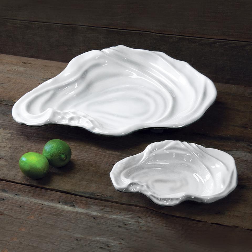 Ocean Oyster Large Bowl (White)