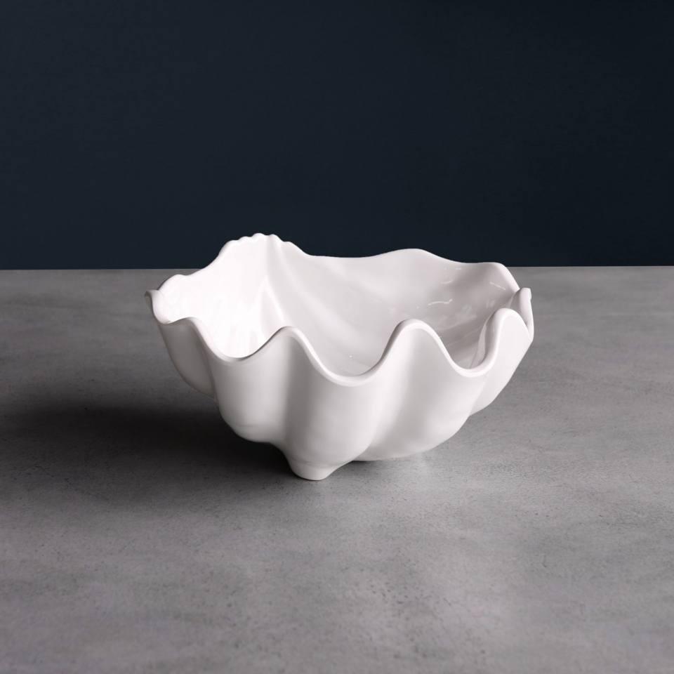 Shell Small Bowl (White)