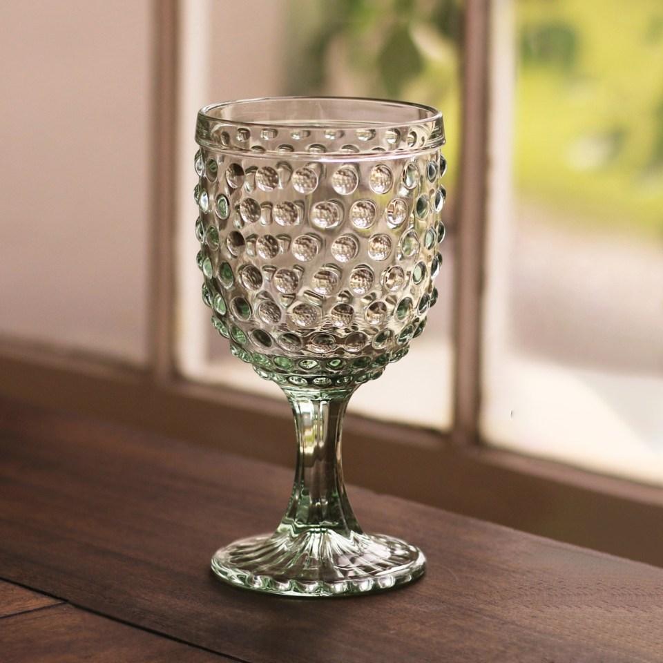 Hobnail All Purpose Set of 4 (Moss Green)