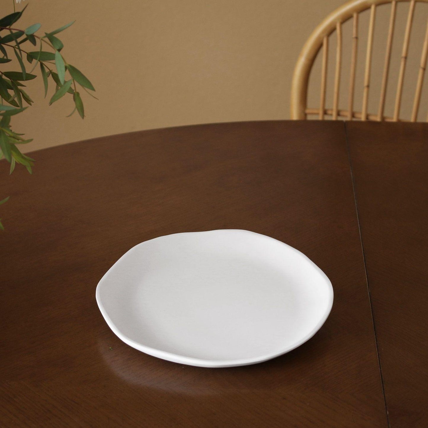 Nube Salad Plate Set of 4 (White)