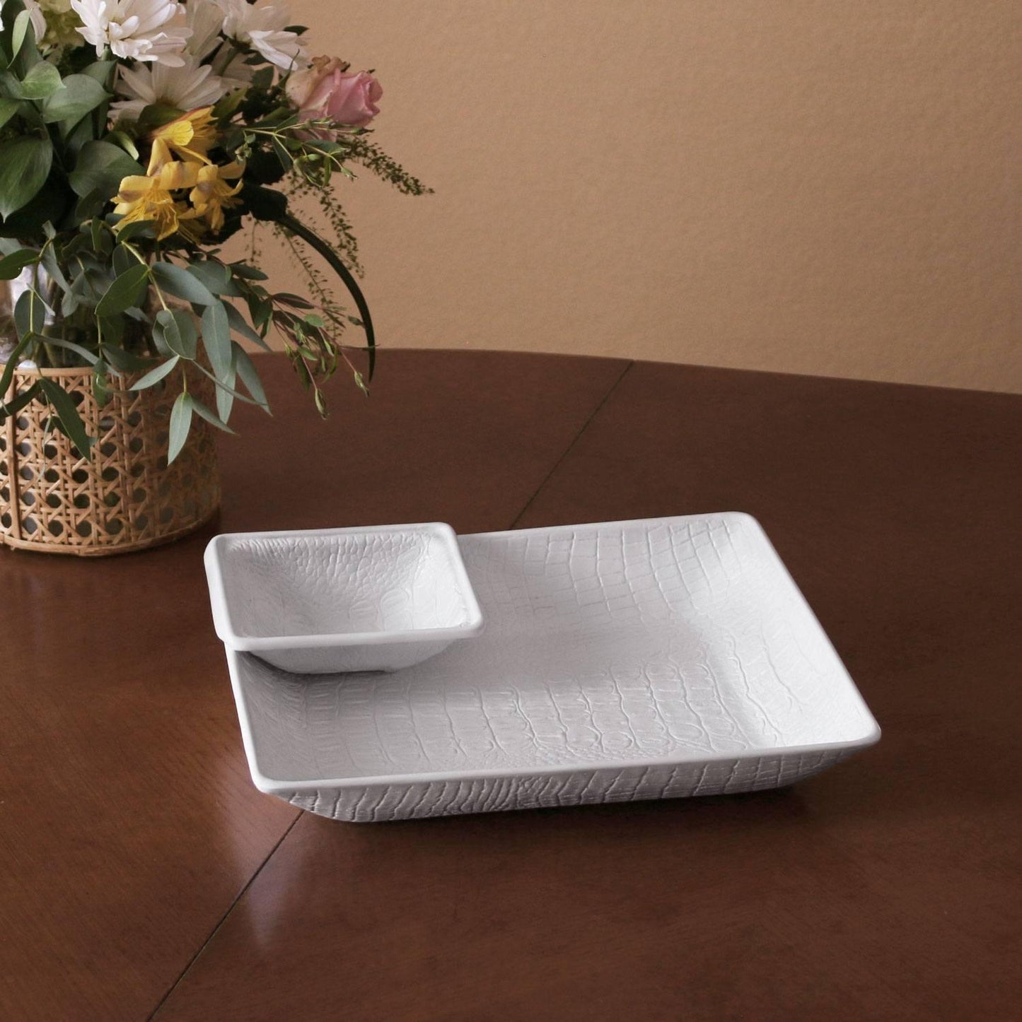 Croc Chip & Dip (White)