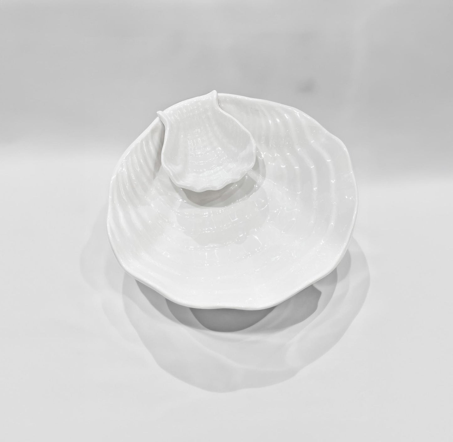 Ocean Shell Chip & Dip (White)