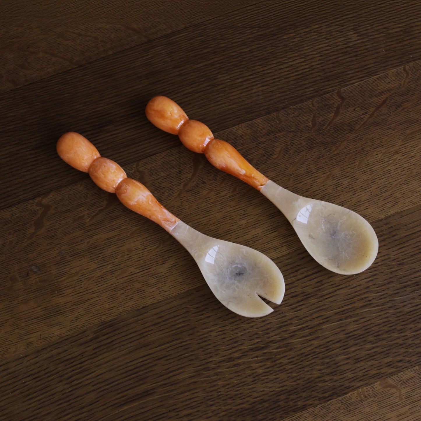 Rio Bubble Salad Servers (Orange)