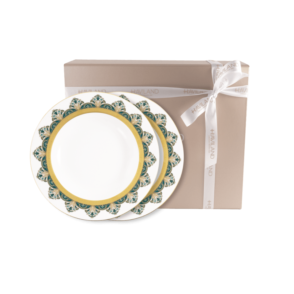 Set of Two Rim Soup Plates