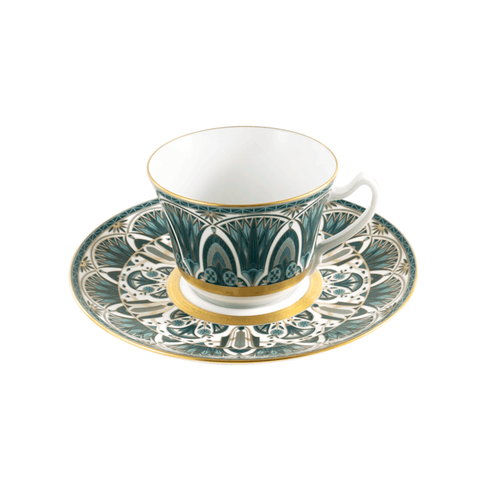 XL Cappuccino Cup & Saucers