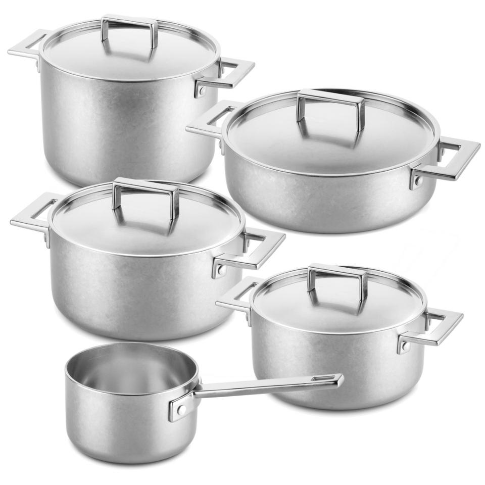 Pewter Cookware 10 Pcs Set