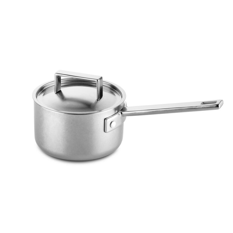 Casserole 1 H. With Lid Cm.14 Pewter