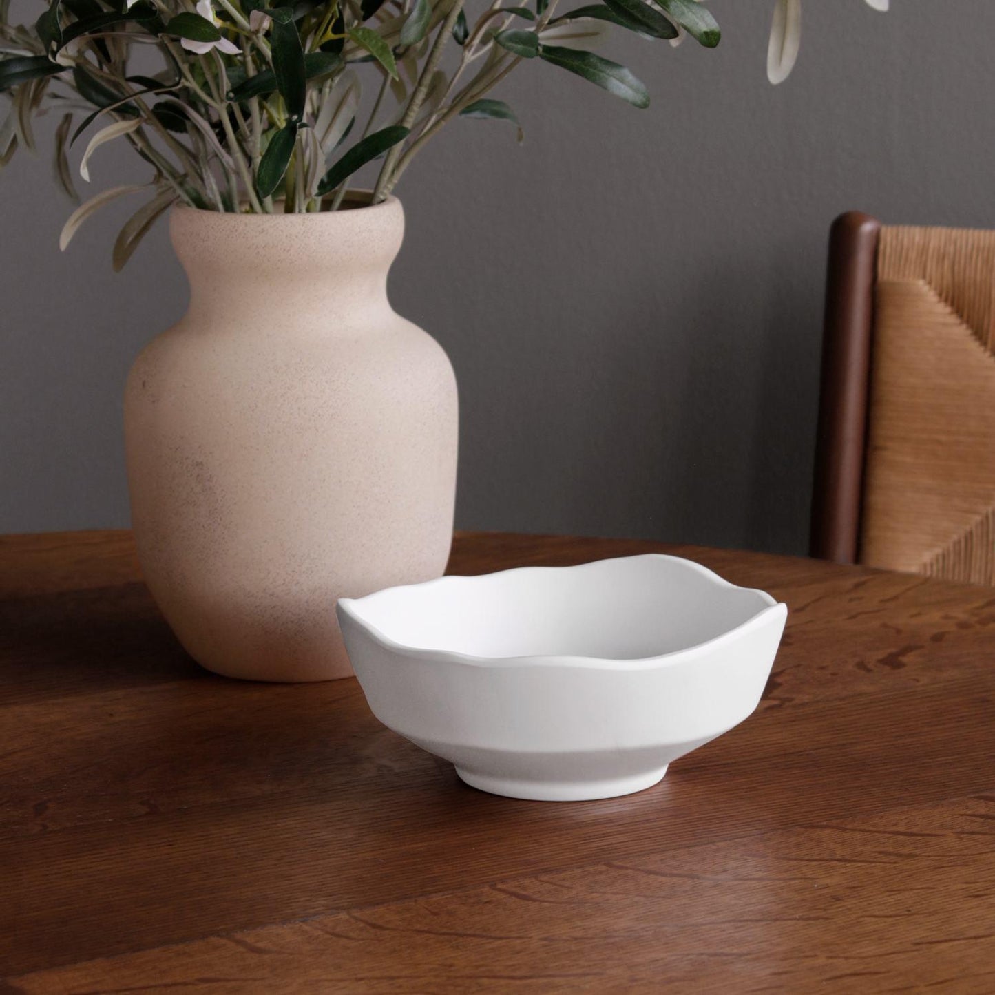 VIDA Nube Dakota Small Bowl (White)