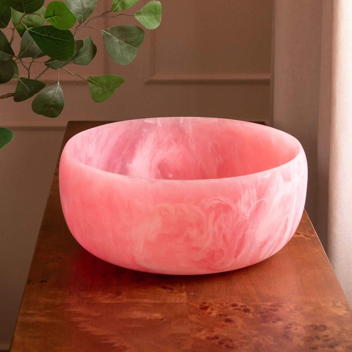Sorbet Large Round Bowl ( Raspberry)