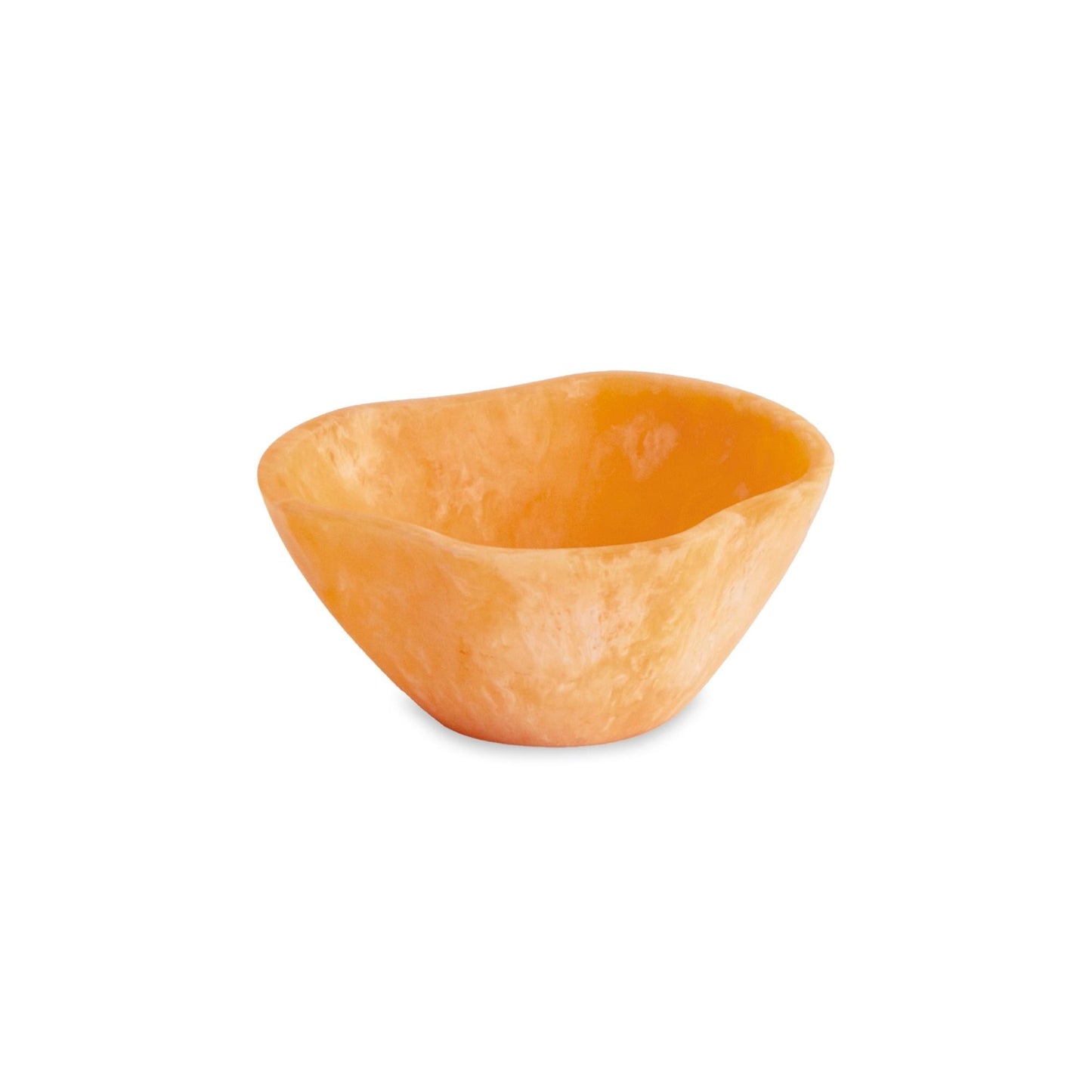Sorbet Mini Wavy Round Bowl ( Tangerine)