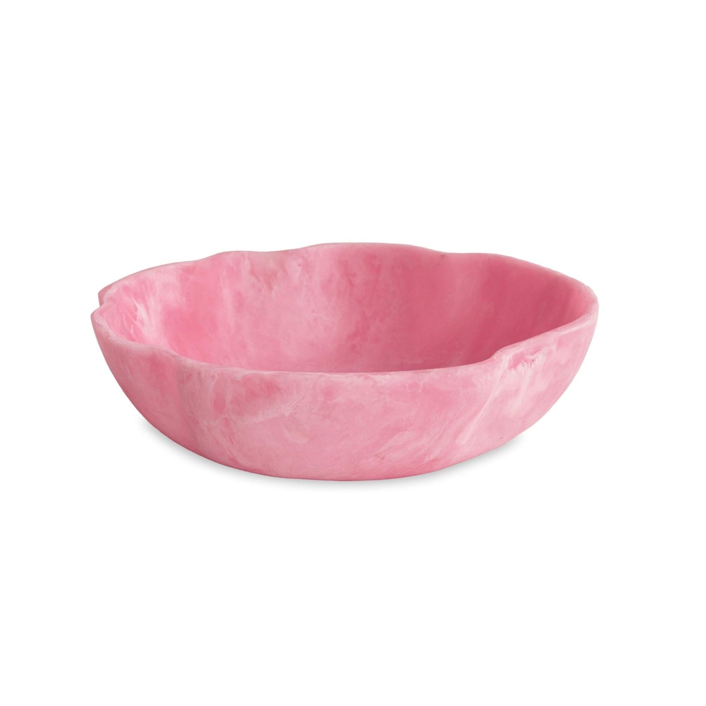 Sorbet Large Wavy Round Bowl (Raspberry)