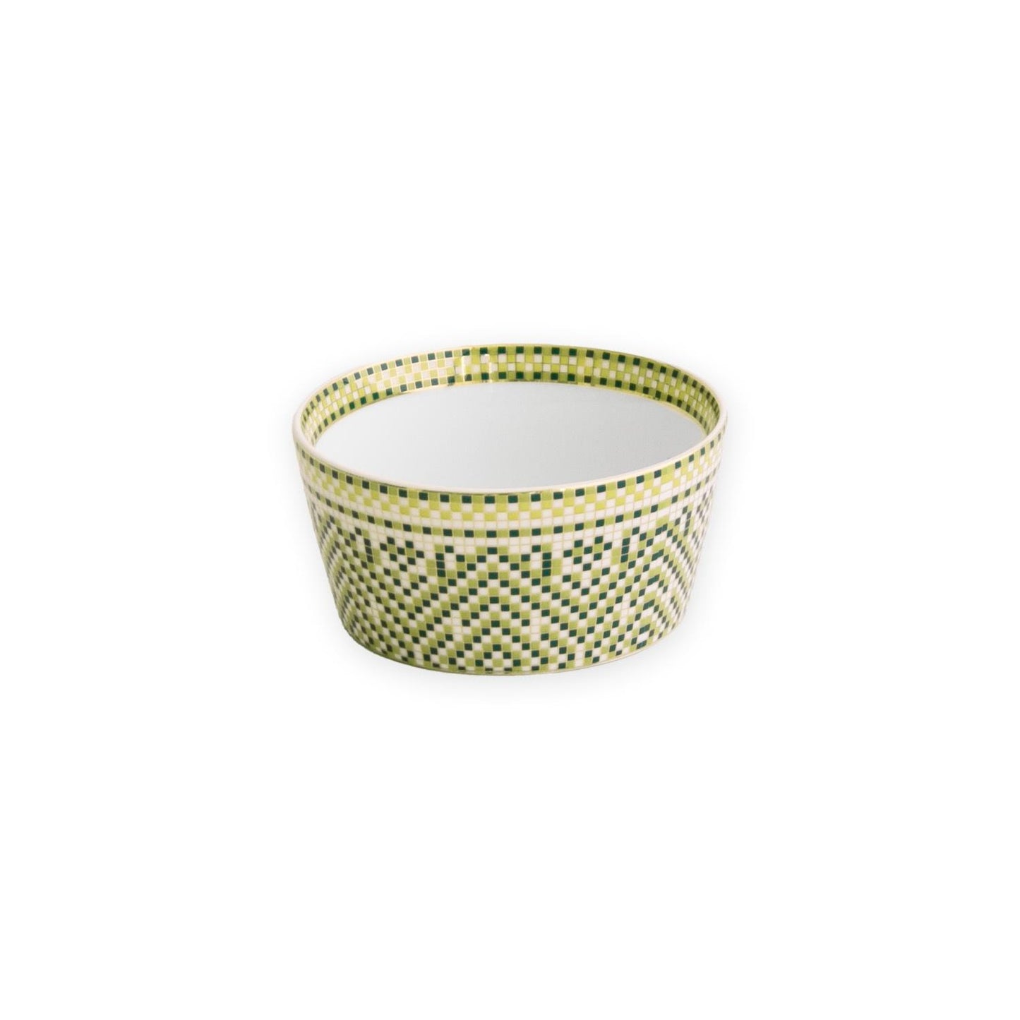 Ravenna Small Dip Bowl Set of 4 Green & Gold