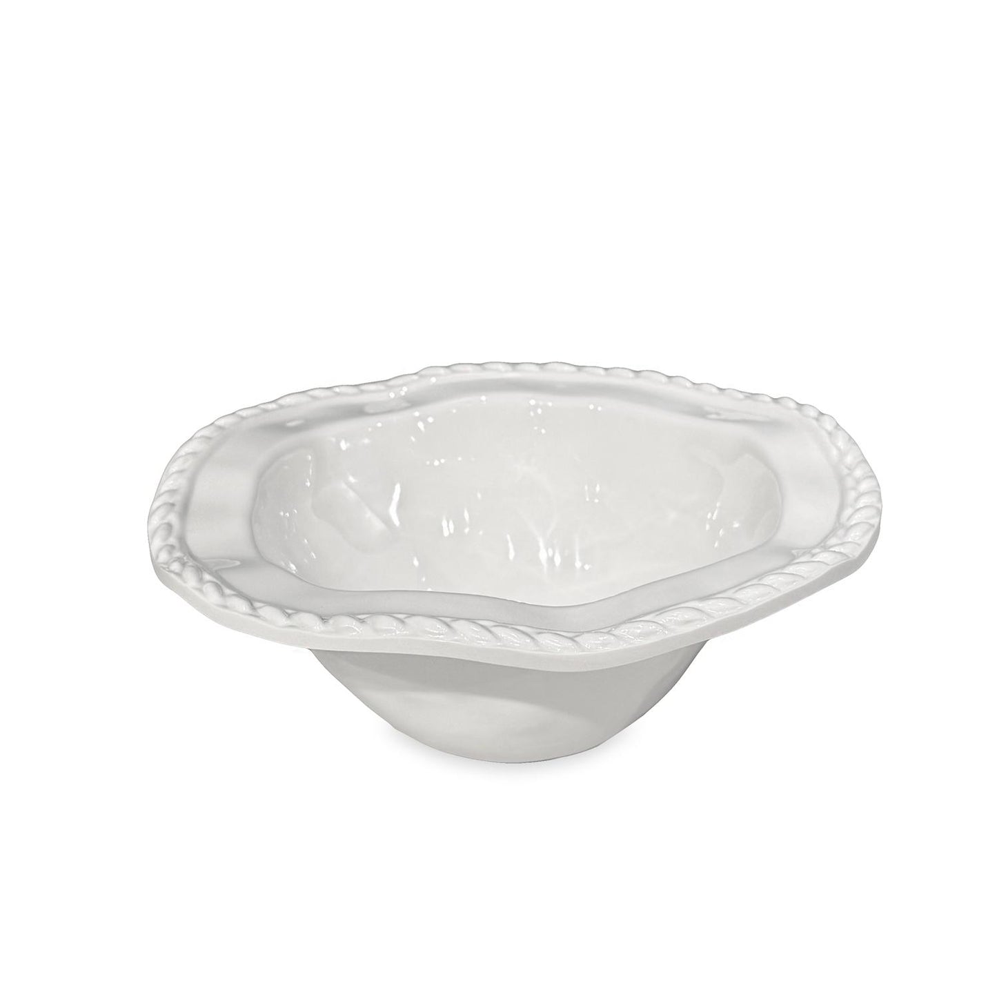 Ocean Nautical Rope Small Bowl (White)