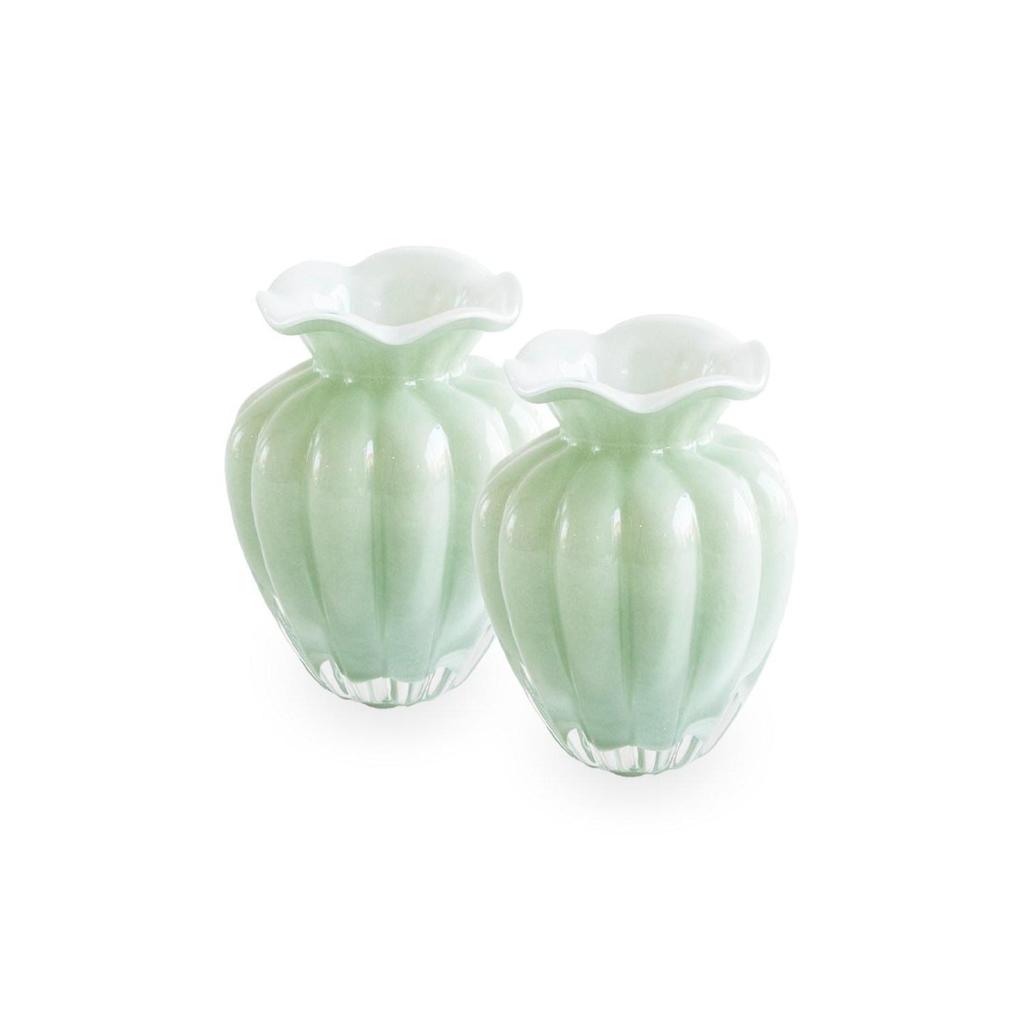 Vento Small Vase Set of 2 (Pistachio)