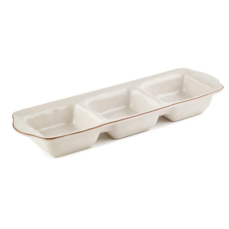 Three Part Divided Tray