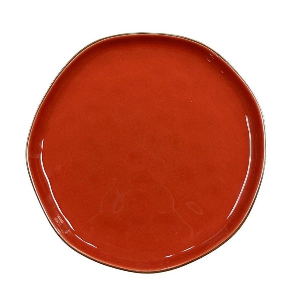 Cantaria Coupe Dinner Poppy Red
