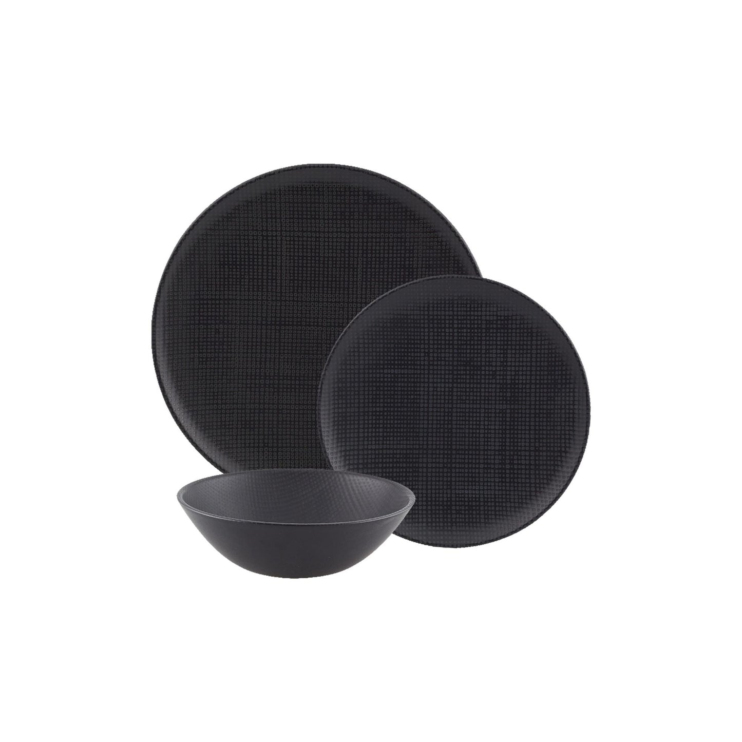 Cereal Bowl Black, Set of 4