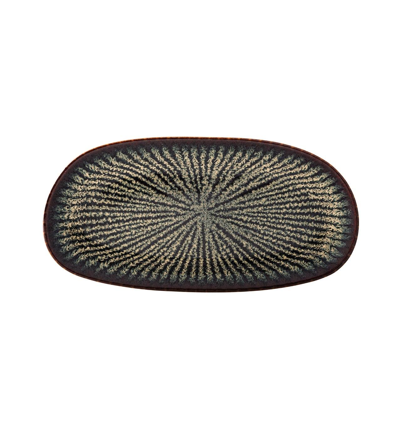 Platter/Plate 20x10cm, Set of 6 Vine