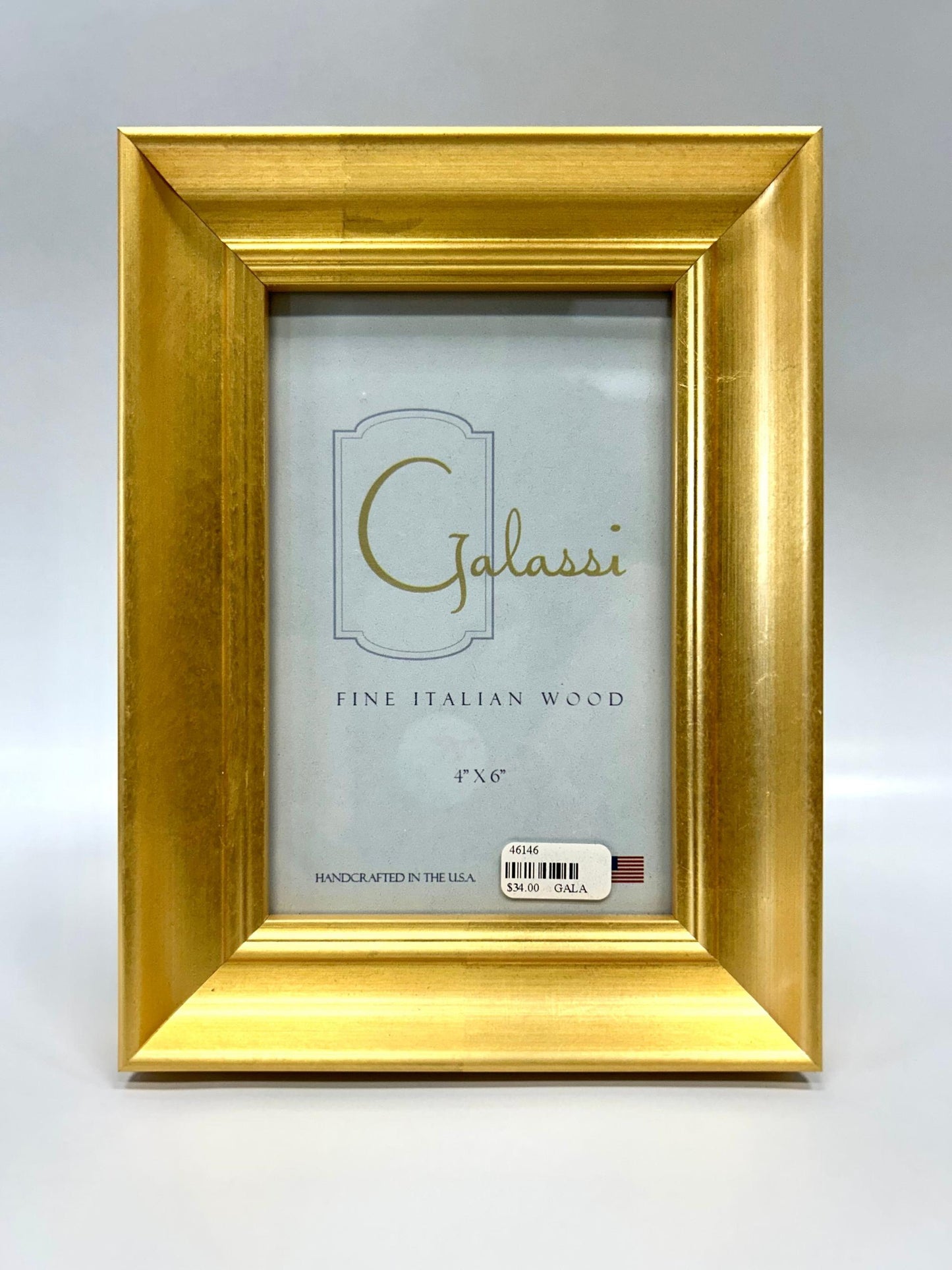 Olivia Gold 4x6 Frame by F.G. Galassi