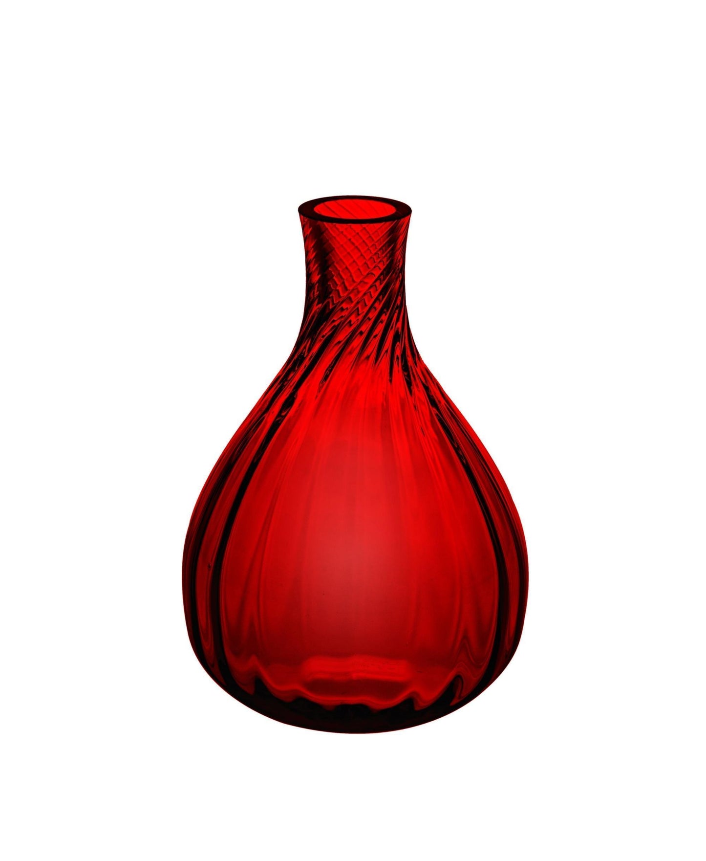 Small Bud Vase Red