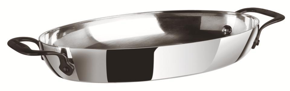 Oval Baker 13 3/4 x 9 in 2.4 qt