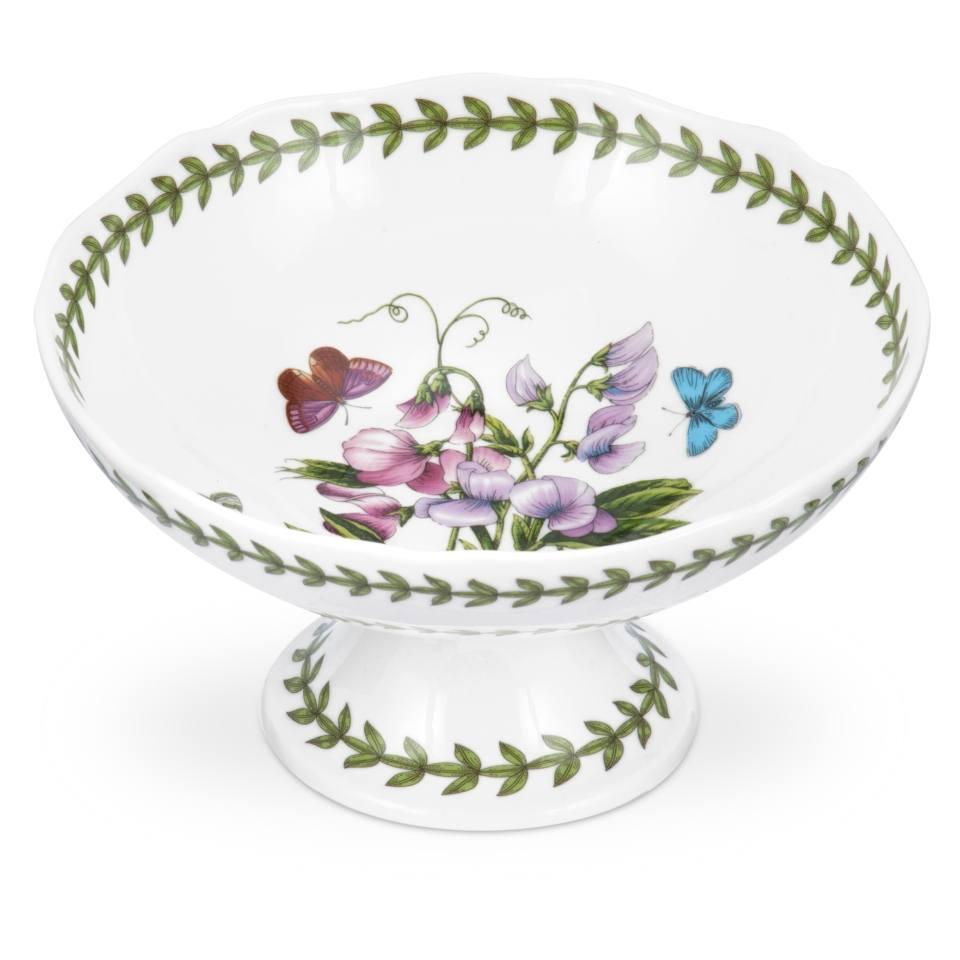 Scalloped Edge Footed Bowl