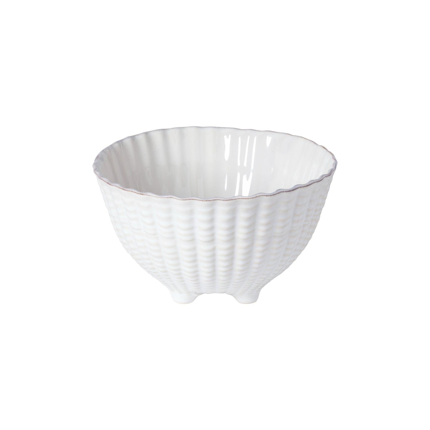 Shell footed bowl
