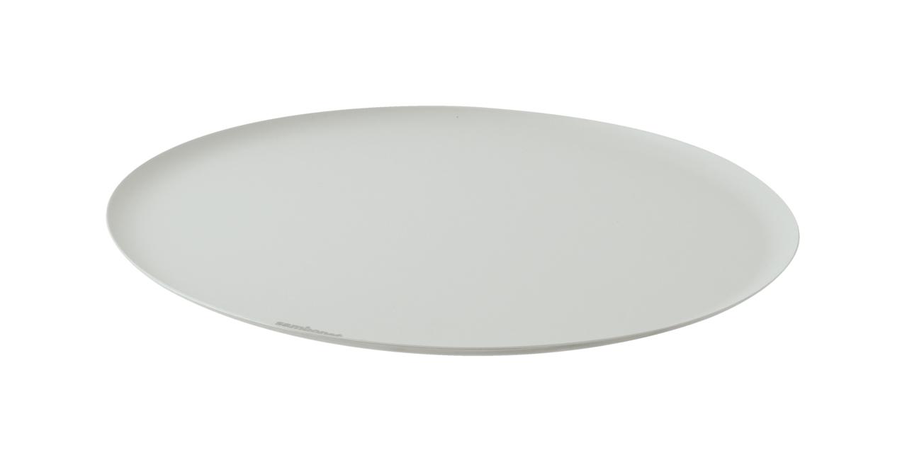 Tray Round 12 1/4 " -D S/Steel Grey Painted
