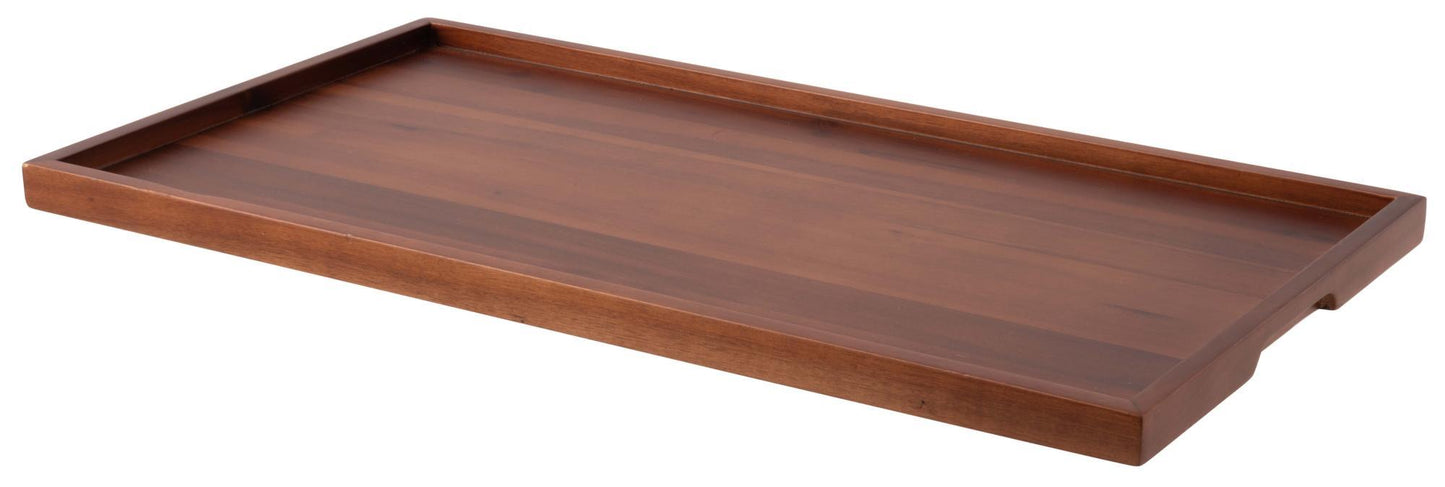 Tray 24 x 12 7/8" x 1 1/4" H S/Steel Brown