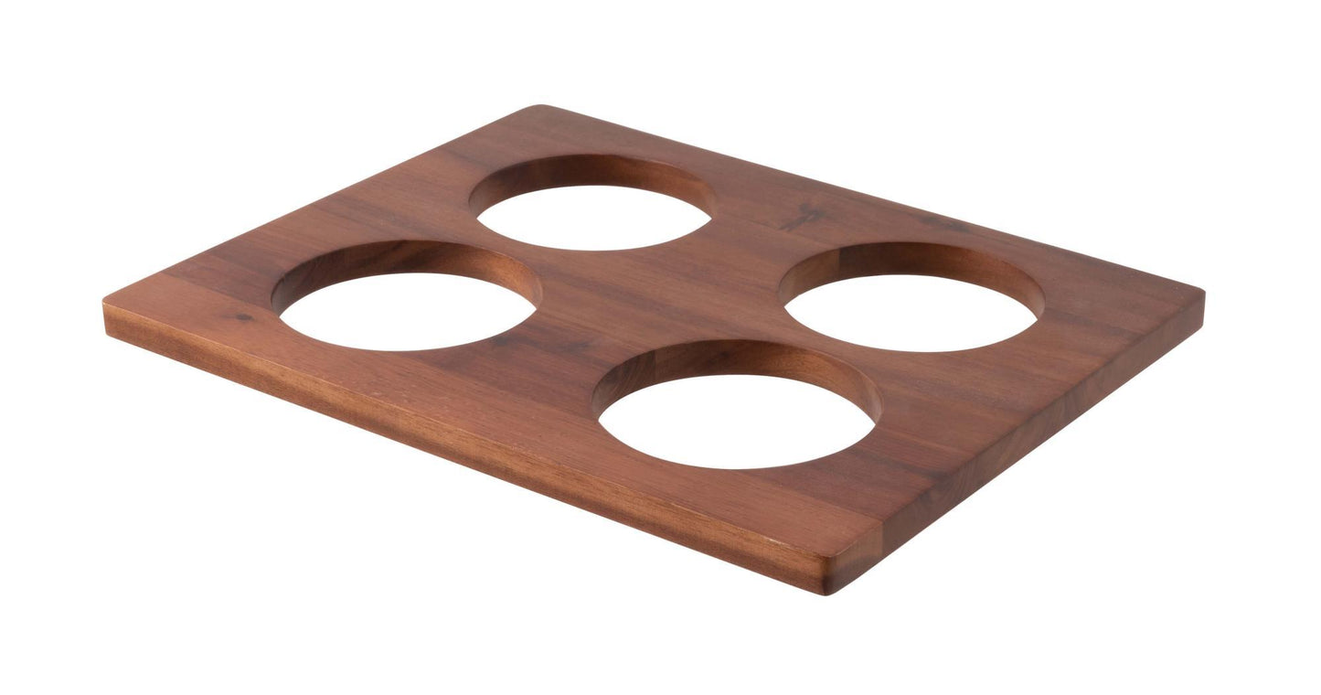 Shelf For 4-Pitcher Bar 13 1/8 x 10 1/2" H S/Steel Brown