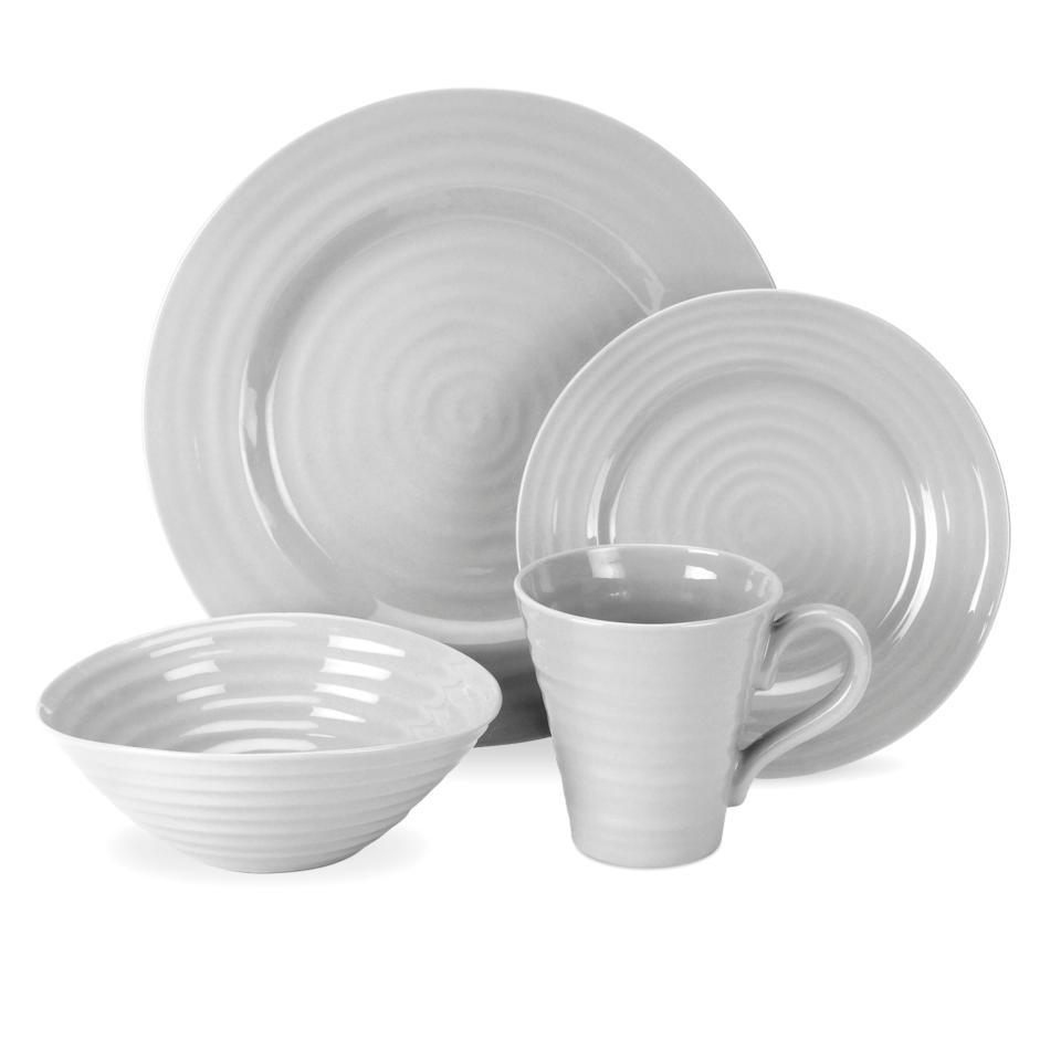 4 Piece Place Setting - Grey